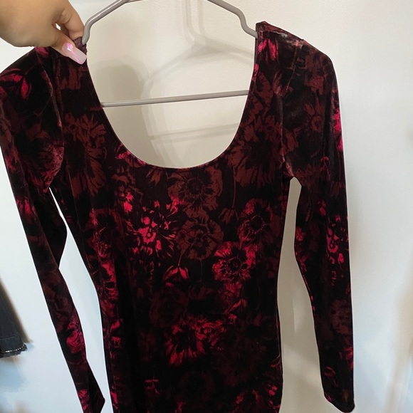 velvet dress